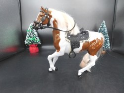 horse paint saddle side b